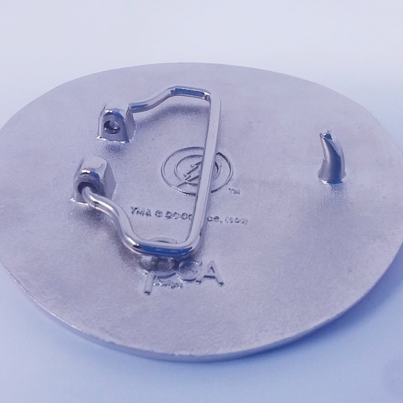 The Flash Superhero Logo Enamel Metal Belt Buckle - Picture 3 of 3